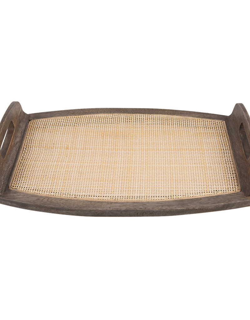 Retreat Woven Rattan Base Tray