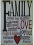 Family Smiles Metal Sign