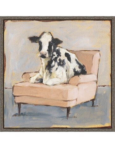 Moo-ving In II Canvas - 36x36
