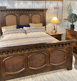 Rusty King Bed