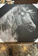 Horse in the Wind Canvas-