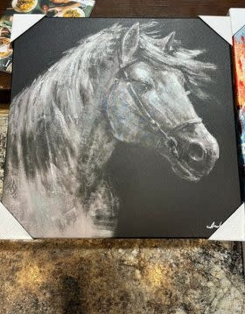 Horse in the Wind Canvas-