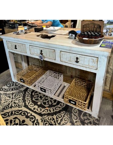 Austin Sofa Table - White