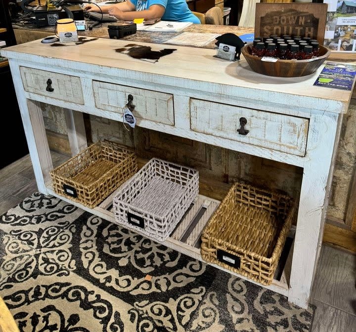 Austin Sofa Table - White