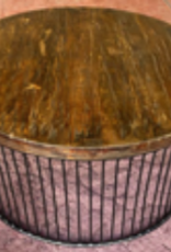Bongo Coffee Table Metal/Oldwood