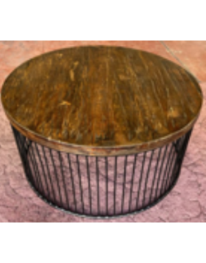 Bongo Coffee Table Metal/Oldwood
