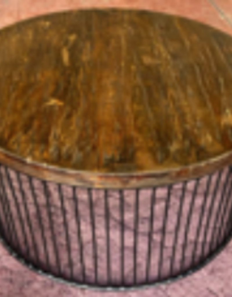 Bongo Coffee Table Metal/Oldwood
