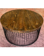 Bongo Coffee Table Metal/Oldwood