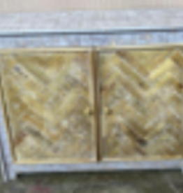 45" Zig Zag Console - Birch