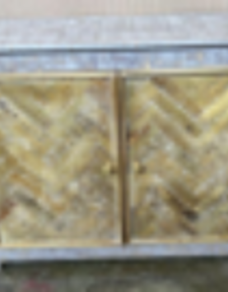 45" Zig Zag Console - Birch