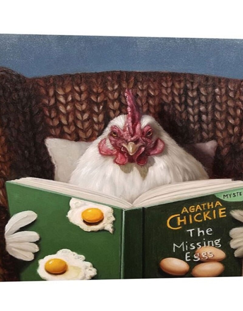 Agatha Chickie Canvas 15x15