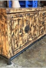 100" Golden Bark Console