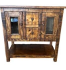 36" Juanitas Console - Old Wood