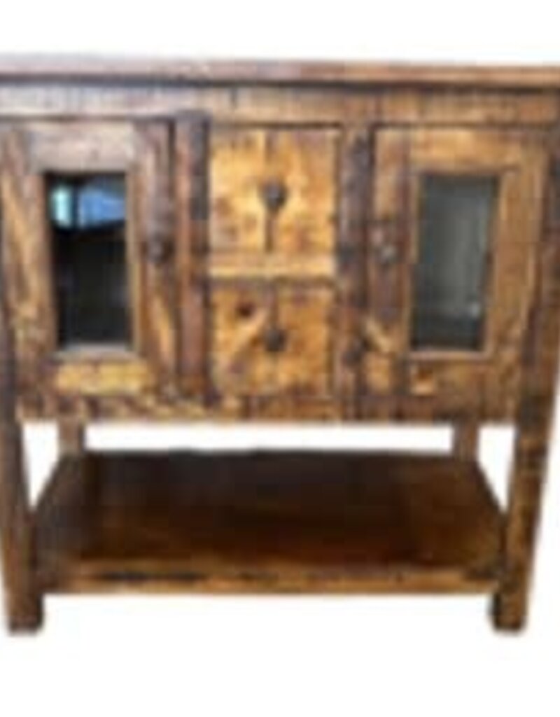 36" Juanitas Console - Old Wood
