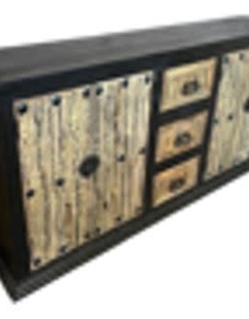 84" Into the Woods Console - Black Lightning