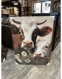 Flower Cows Canvas