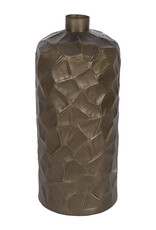 Global Explorer Croc Effect Bronze Vase