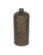 Global Explorer Croc Effect Bronze Vase