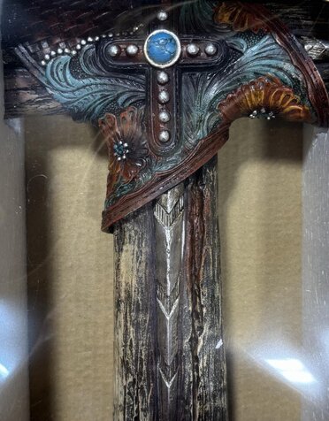 Leather Wall Cross