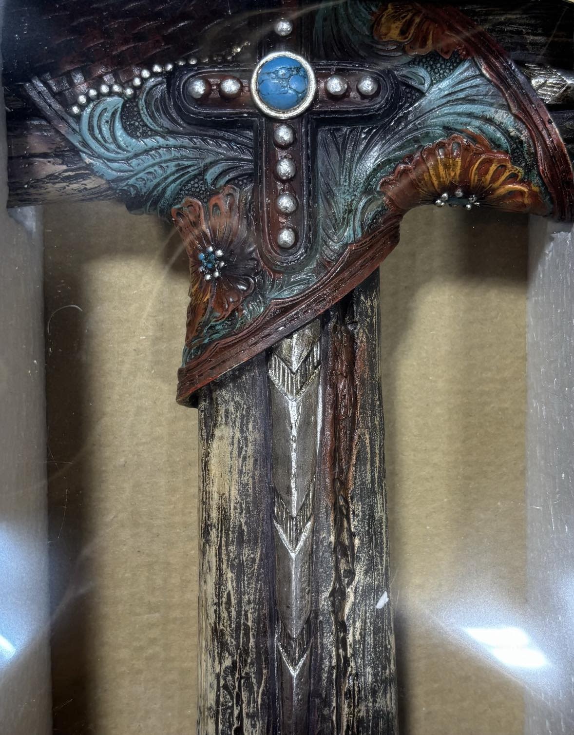 Leather Wall Cross