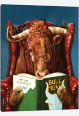 Bull Moves Canvas
