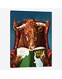 Bull Moves Canvas