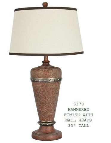 Hammered Texture Lamp