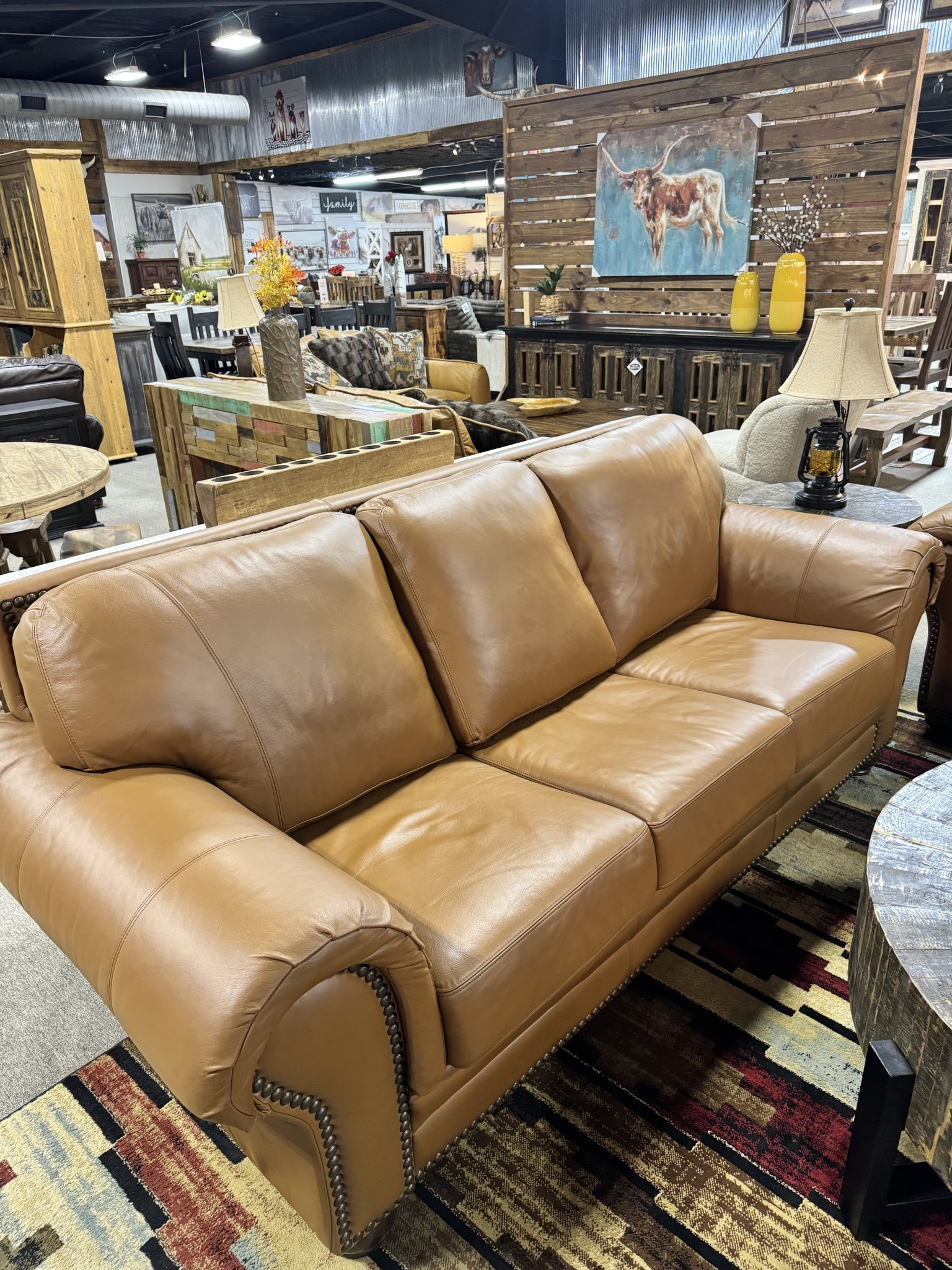 Jefferson Sofa - Whiskey