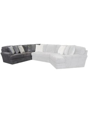 Mammoth LSF Section Sofa - Smoke