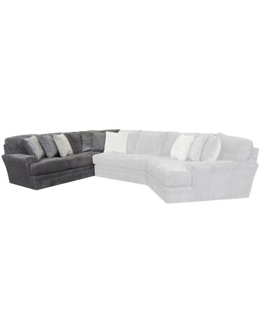 Mammoth LSF Section Sofa - Smoke
