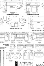 Mammoth LSF Section Sofa - Smoke