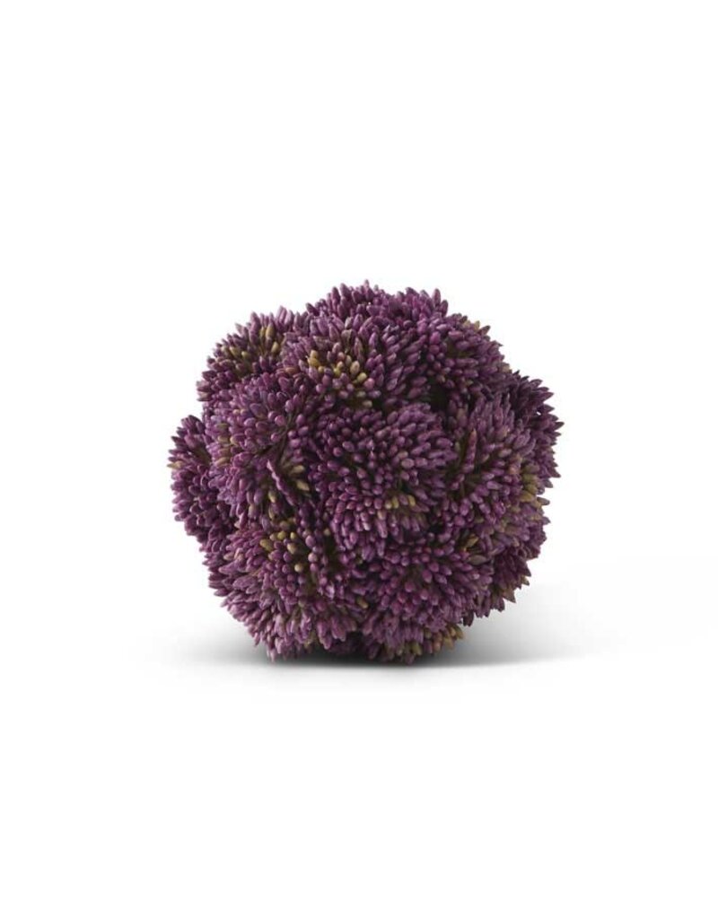 4 Inch Dark Purple Sedum Ball