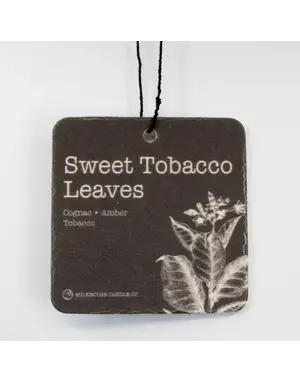 Car Freshener - Sweet Tobacco Leaves