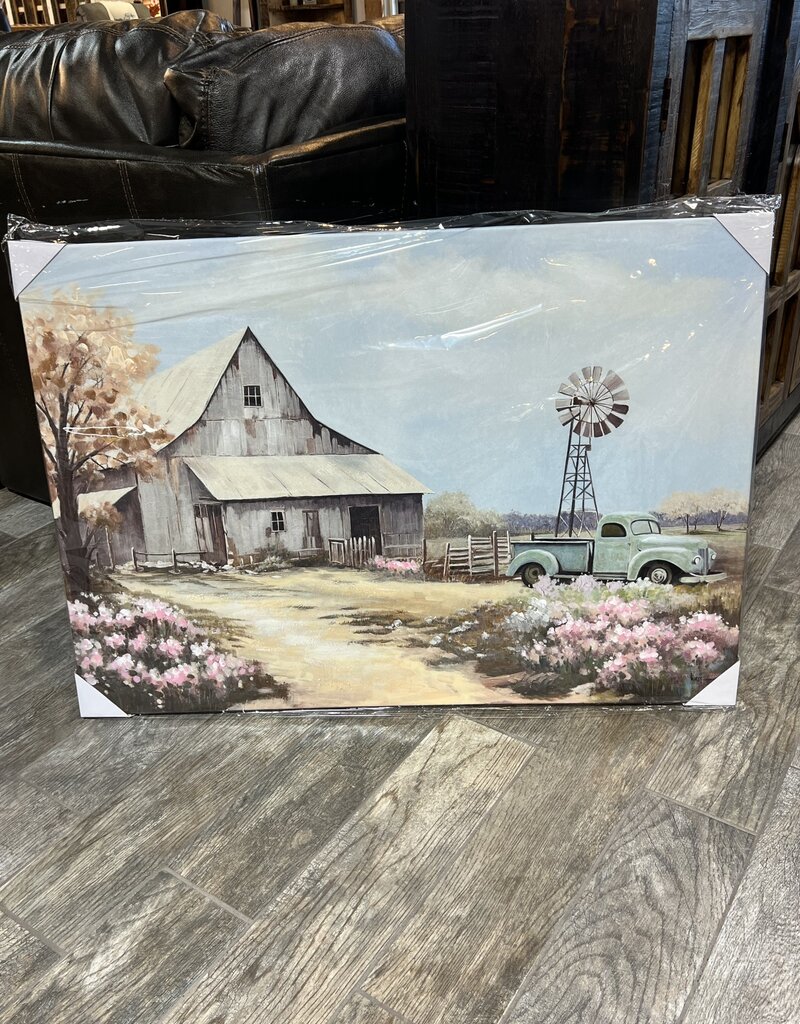 Farm w/Truck Canvas