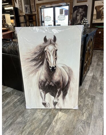 Running Horse Canvas