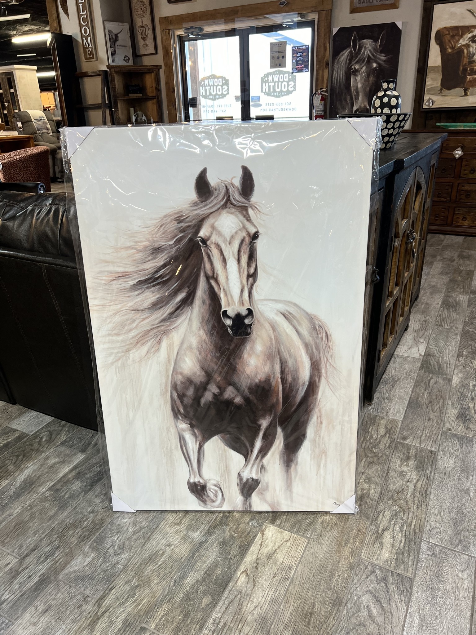 Running Horse Canvas