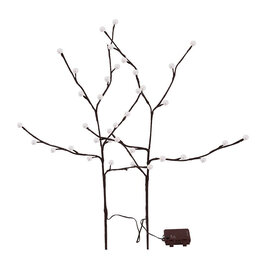 Indoor/Outdoor Lighted Mini Globe Branches