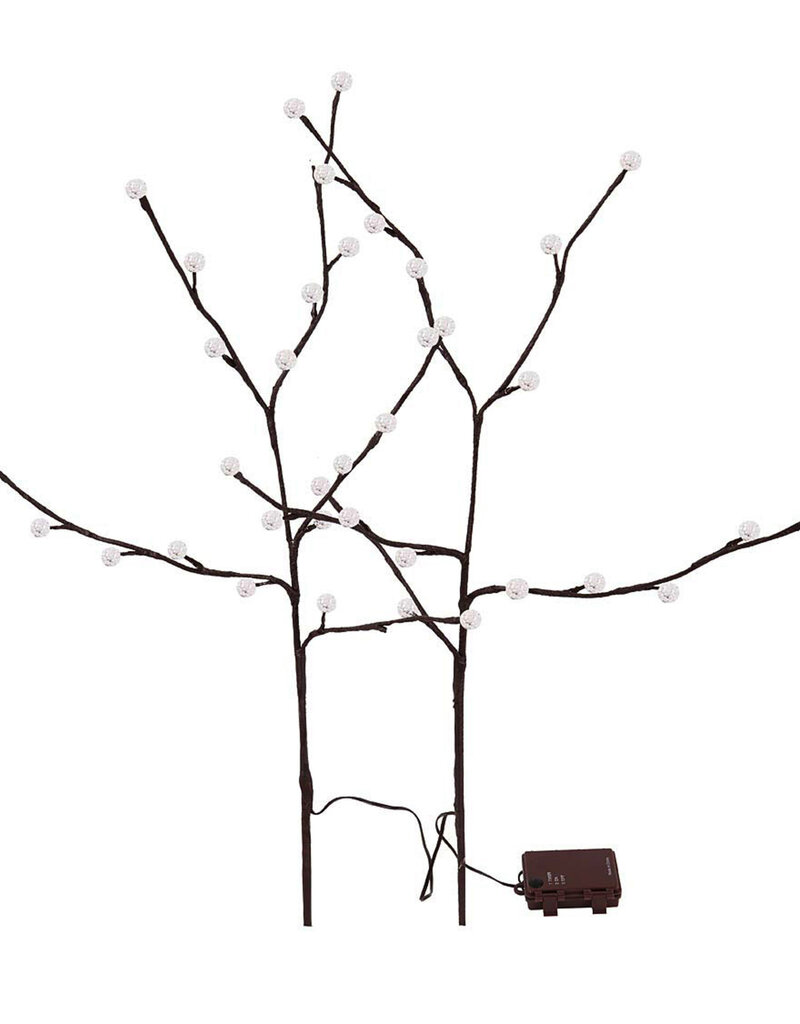 Indoor/Outdoor Lighted Mini Globe Branches