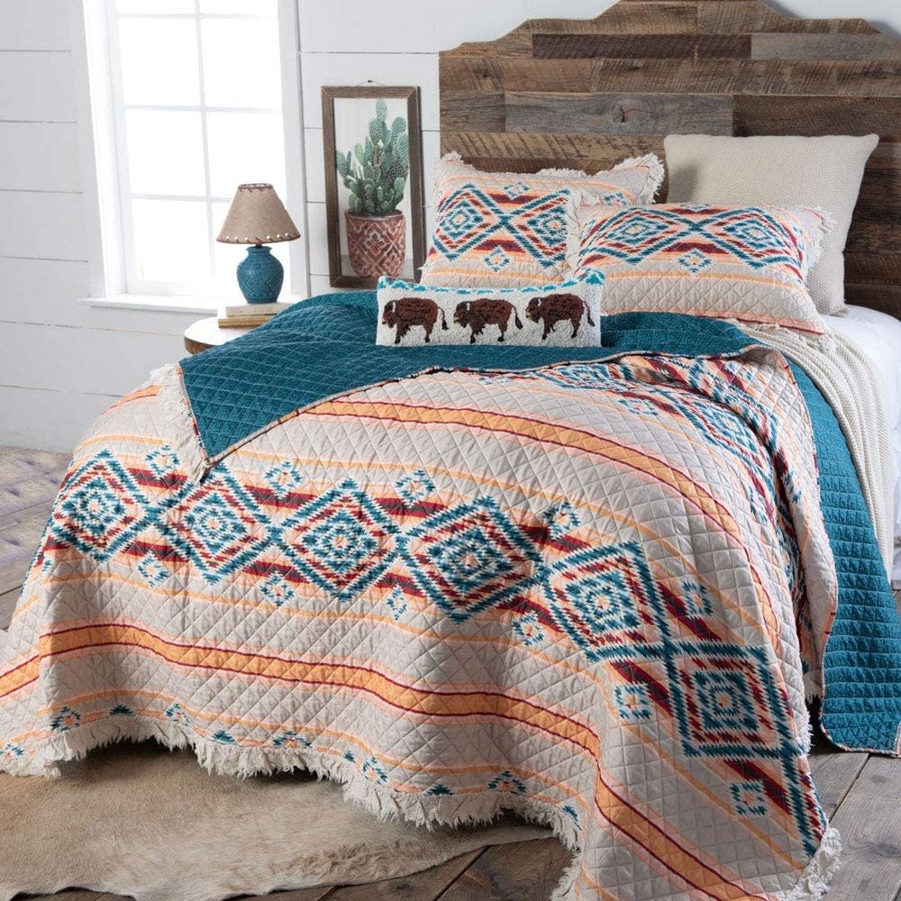 Southwest King Quilt Set