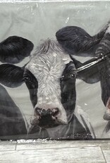 Triple Cow Canvas