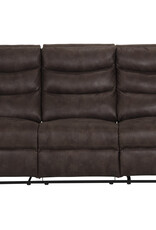Gill Power Reclining Sofa - Chocolate