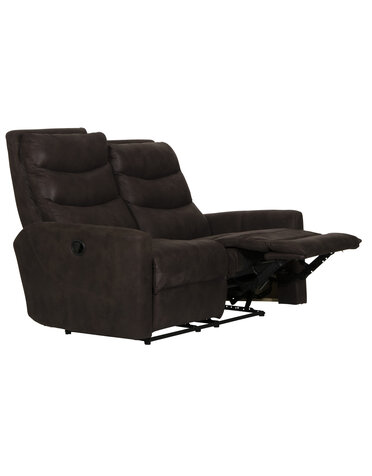 Gill Power Reclining Loveseat - Chocolate