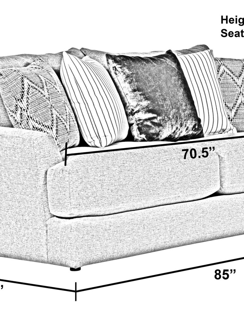 Howell Sofa - Sea Foam