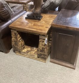 Aurora End Table - Golden