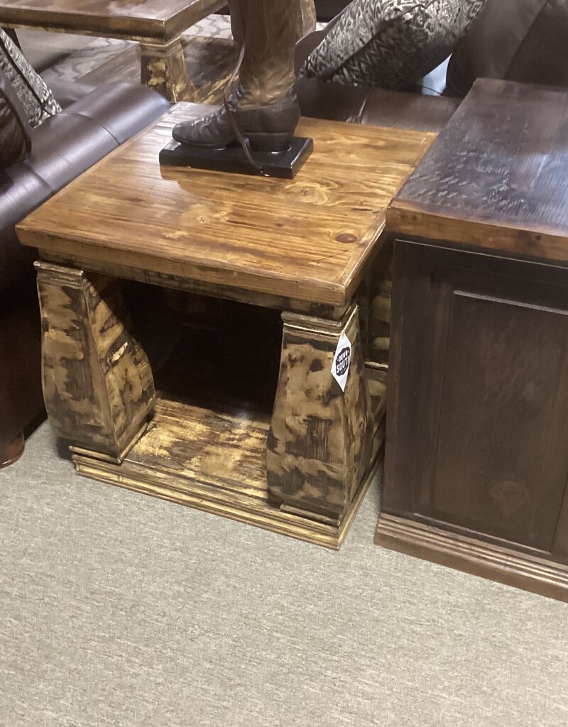 Aurora End Table - Golden