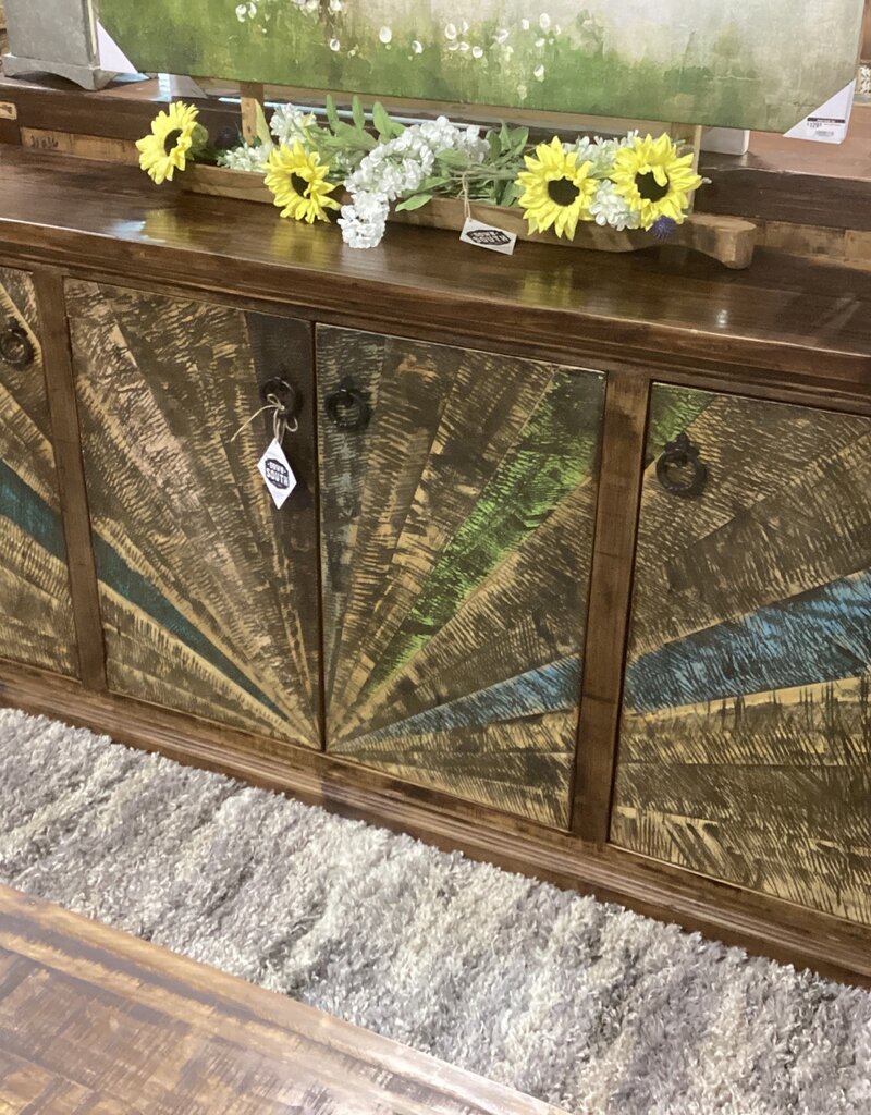 80" Xenia Console - Old Wood/Cascara