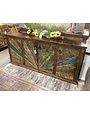 80" Xenia Console - Old Wood/Cascara