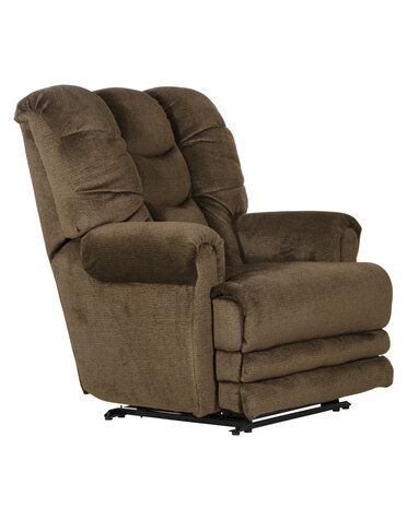 Jackson Furniture Malone Lay Flat Recliner w/ Extended Ottoman - Truffle