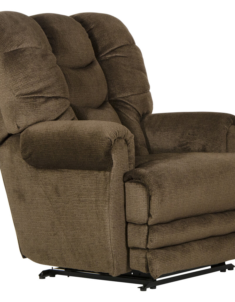 Jackson Furniture Malone Lay Flat Recliner w/ Extended Ottoman - Truffle