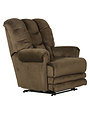 Jackson Furniture Malone Lay Flat Recliner w/ Extended Ottoman - Truffle